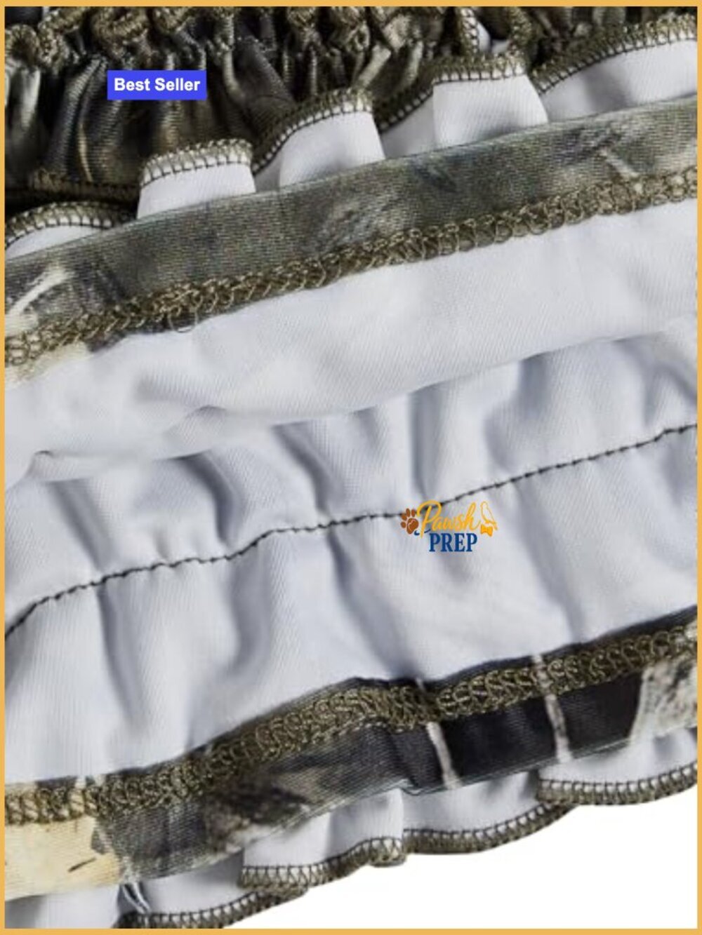 Camo Booty Shorts Low Rise Layered Ruffle Mini Y2k Rave - Picture 6 of 7